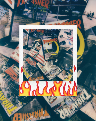 Polaroid x Thrasher