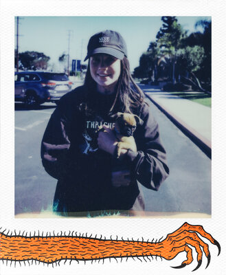 ThrasherEdition Polaroid Shiloh Catori by Tim Aguilar