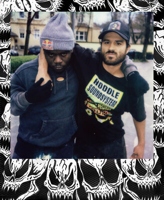 Thrasher Edition Polaroid Zion Wright and Pedro Delfino by Rye Beres