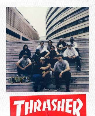 ThrasherEditionPolaroid Daan Van Der Linden, Frankie Spears, Patrick Praman, Franky Villani Zion Wright, Ish Cepeda, Nikolai Piombo, Brian O’Dwyer, Pedro Delfino, Jamie Foy, Grant Taylor -  by Rye Beres
