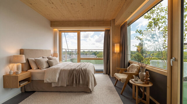 Bedroom moved in - The Urban Woods Delft.jpg