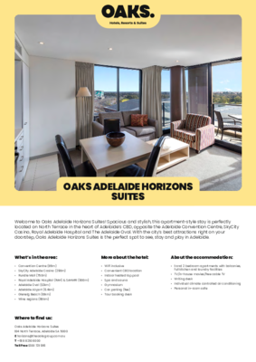 OAKS_Adelaide_Horizons_Suites_FactSheet_OCT25