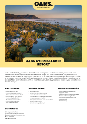 OAKS_Cypress_Lakes_Resort_FactSheet_OCT25