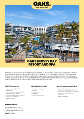OAKS_Hervey_Bay_Resort_and_Spa_FactSheet_OCT25