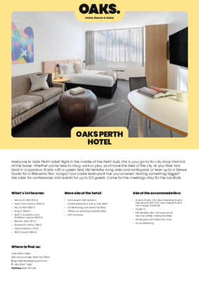 OAKS_Perth_Hotel_FactSheet_OCT25