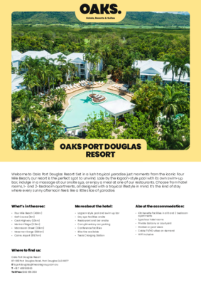 OAKS_Port_Douglas_Resort_FactSheet_OCT25