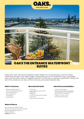 OAKS_The_Entrance_Waterfront_Suites_FactSheet_OCT25
