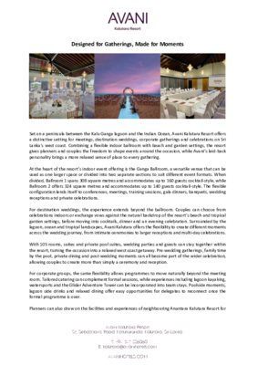 Avani_Kalutara_Resort_Mice_Weddings_Release