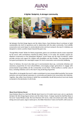 Avani_Kalutara_Resort_Sustainability_Release