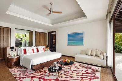 Niyama Private Islands - Deluxe Family Beach Pool Villas Master Bedroom