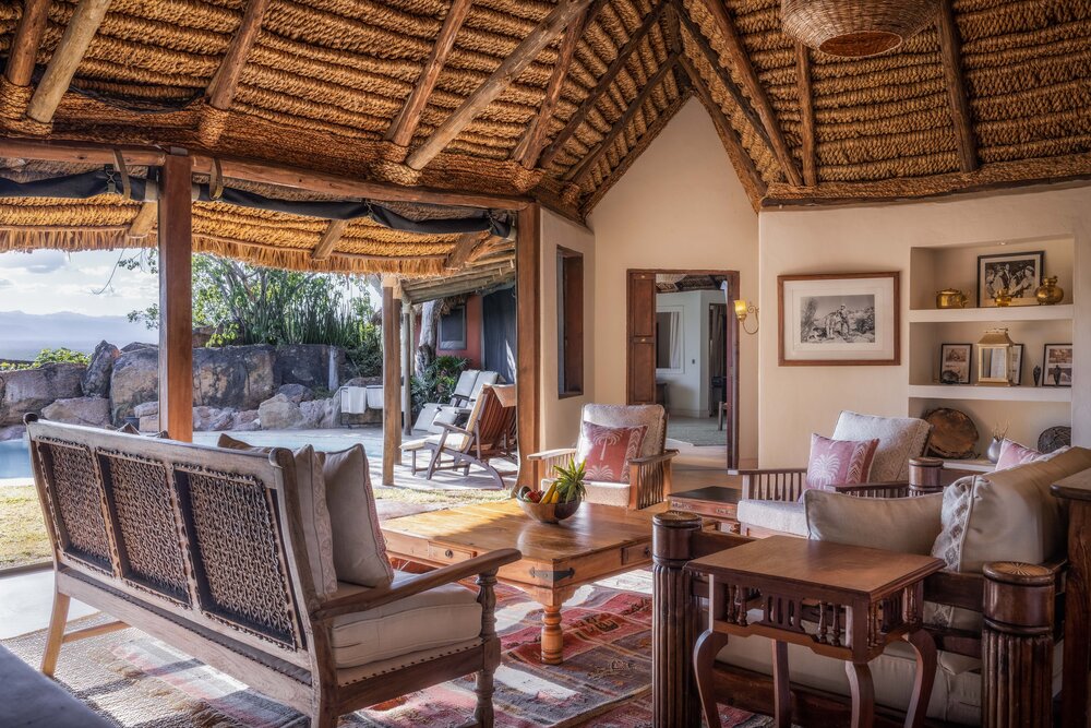 Renovations at Elewana Elsa's Kopje pay tribute to its  legacy of conservation and classic East African hospitality while enhancing comfort and design.