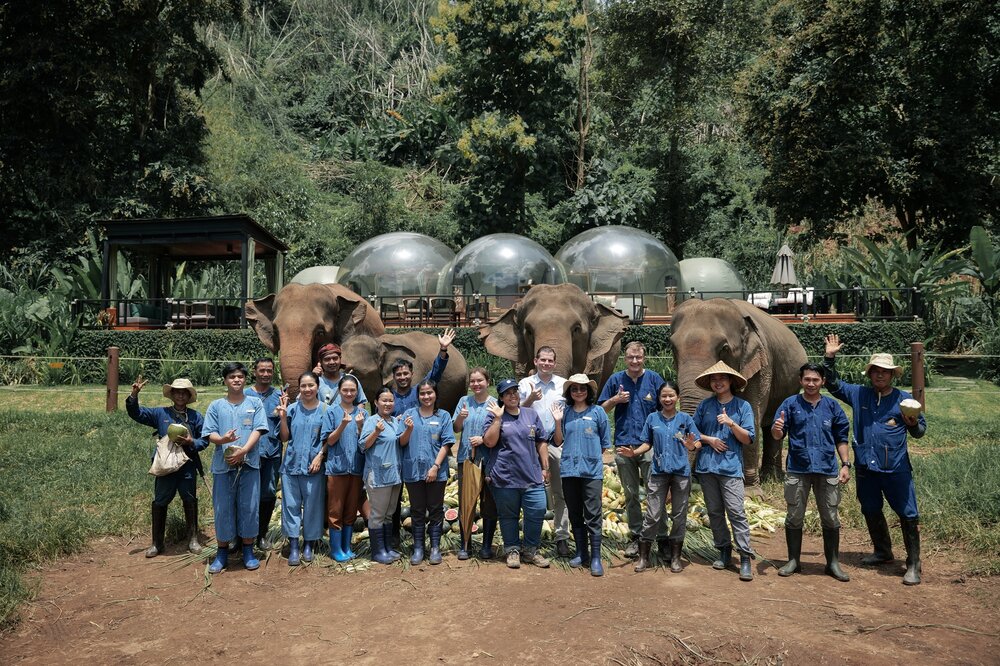 World Elephant Day 2025 at Anantara Golden Triangle Elephant Camp & Resort