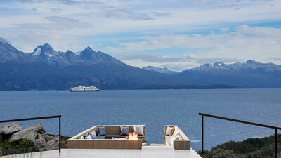 Anantara Ushuaia Patagonia Resort - fire pit and view - rendering.jpg