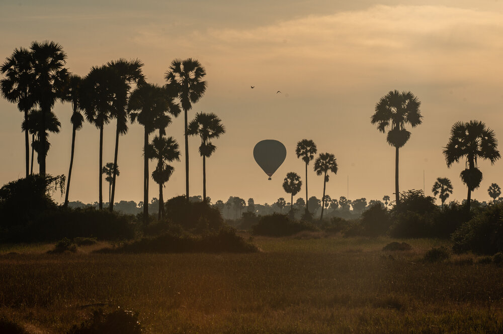 Hot Air Balloon Experience at Anantara Angkor Resort in Siem Reap, Cambodia