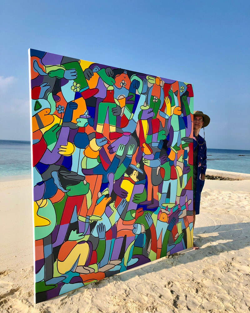 Lucas Beaufort_Island Illustrated_Avani+ Fares Maldives_Beach_Canvas.JPG