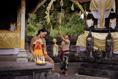 Gebogan Offering Workshop At Anantara Ubud Bali Resort Aac75e