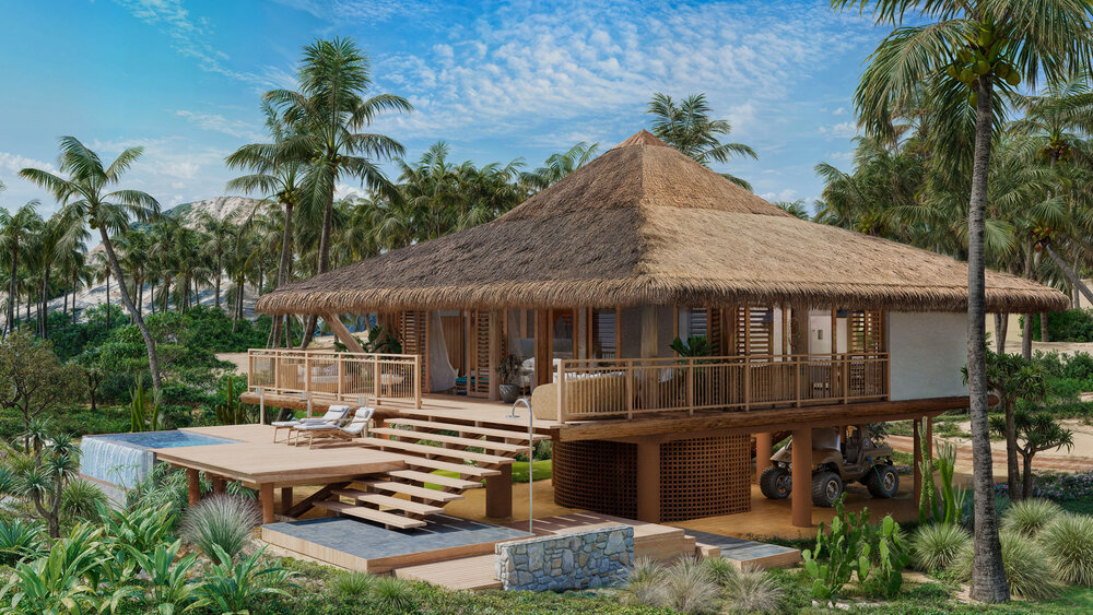 Aventora Resort Baia Formosa, Minor Reserve Collection - villa exterior rendering.