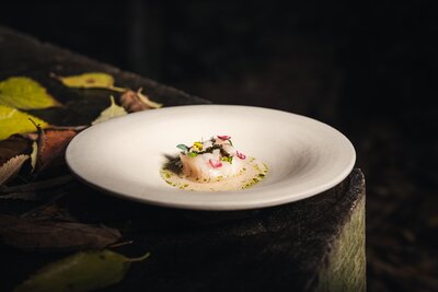 Da Lorenzo_Al Giardino Segreto Rest - NH Collection Venezia Grand Hotel Palazzo dei Dogi -Crudo di ricciola.jpg