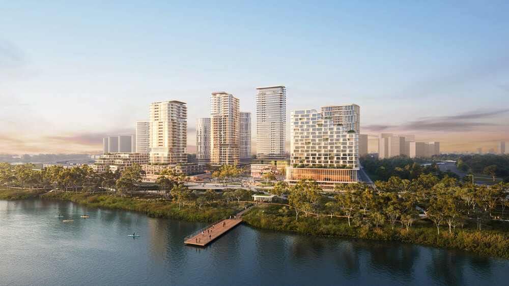 Burswood Point, Home to the Upcoming Anantara Perth Hotel (Rendering)