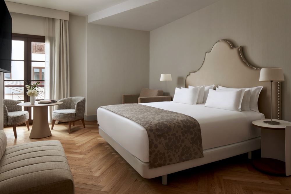 A Premium Room at NH Collection Palacio de Córdoba.