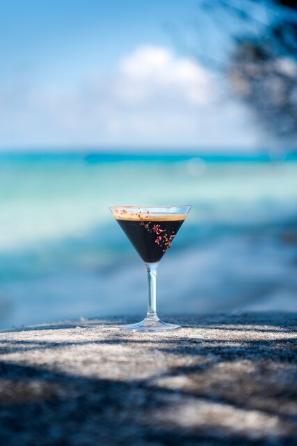 Mocha Molasses, specialty cocktail using sea-aged Planteray Rum at NH Collection Maldives Reethi Resort.jpg