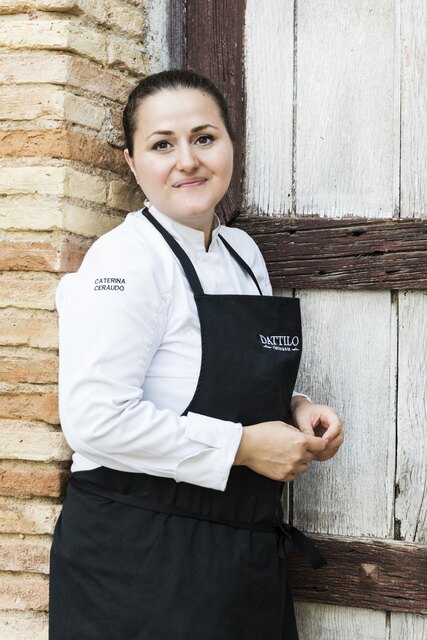Chef Caterina Ceraudo, blending tradition and modern culinary artistry.jpg