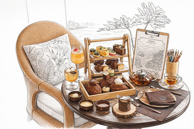 Anantara Chiang Ma Resort_The  Mae On Mae Ping Atelier Afternoon Tea Art.jpg