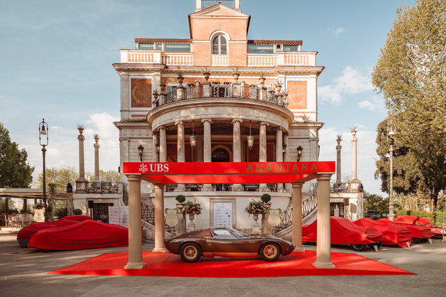 Unveiling a 1972 Lamborghini Miura SV in Luca del Bosco - Anantara Concorso Roma 2026.jpg