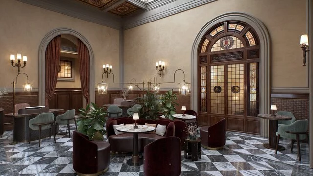Colbert Porta Rossa_Florence_ Lobby_Credits THDP