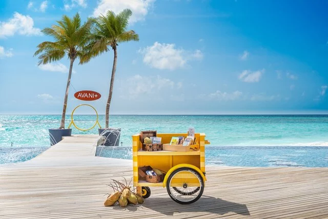 Avani+ Fares Maldives Resort_Avani_Book_Club_Cart_Skipjack_Pool_Bar_June_2026