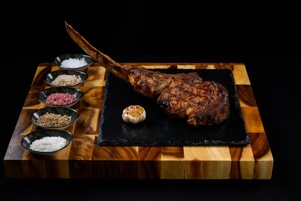 Mayura Wagyu Tomahawk, part of the The Service's new menu at Anantara Chiang Mai Resort
