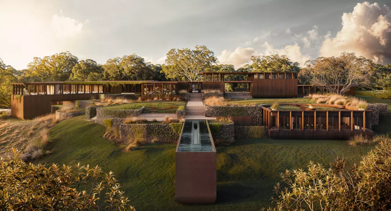 A rendering of Ngorongoro Explorer Lodge, which is set to open in June 2027.