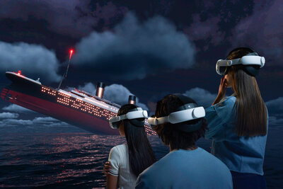 TitanicAVoyageThroughTime-FeverPhoto-ShipSinking