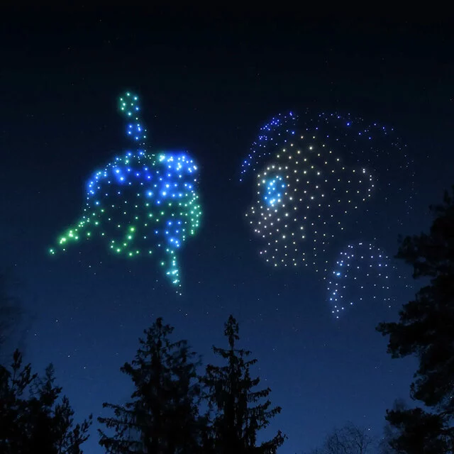 DroneArt Show: Space Chase