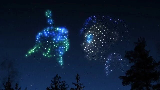 DroneArt Show: Space Chase