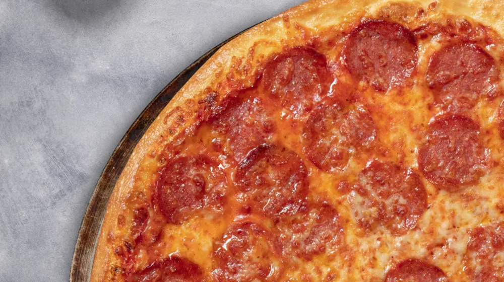 Domino's pepperoni pizza