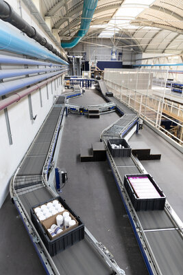 Willisau Logistikzentrum Brack.Alltron Förderband (13)