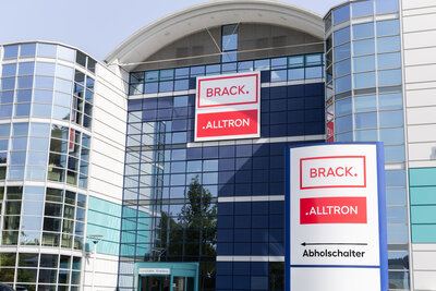 Willisau Logistikzentrum Brack.Alltron Haupteingang 05