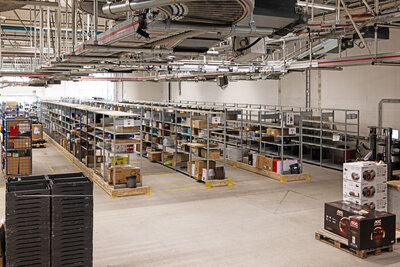 Willisau Logistikzentrum Brack.Alltron Lager