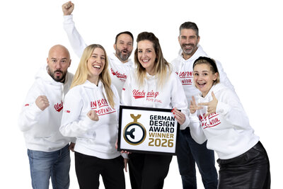 Das verantwortliche Team von Brack.Alltron: Fabian Büchler, Stephanie von Allmen, Roman Reichelt, Franziska Coninx, Patrick Hoerdt und Johanna Seeger (v.l.n.r.)