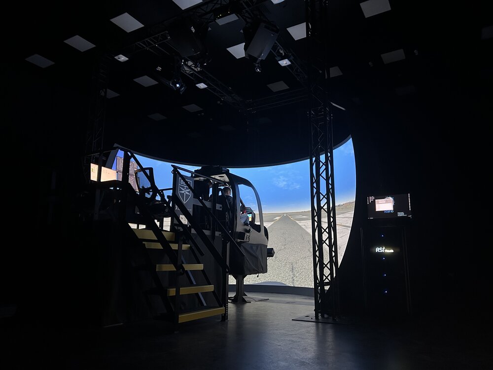 TRU Simulation announces delivery and acceptance of the Bell 505 Flight Training Device to Royal Jordanian Air Force