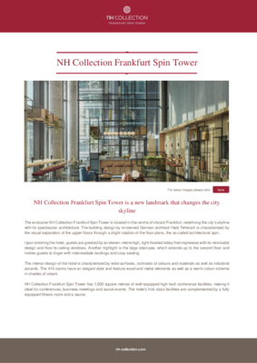 Press_Kit_NH_Collection_Frankfurt_Spin Tower_2025_EN