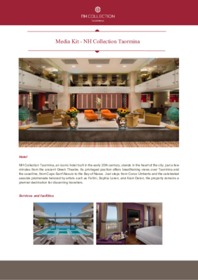 Media kit_NH Collection Taormina - ENG