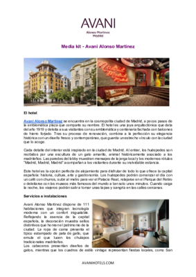 Media kit_Avani Alonso Martínez - Spanish