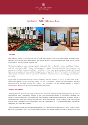 Media kit_NH Collection Ibiza_ENG
