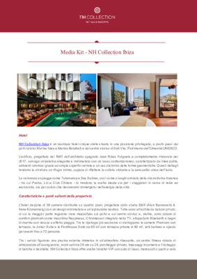 Media kit_NH Collection Ibiza_ITA