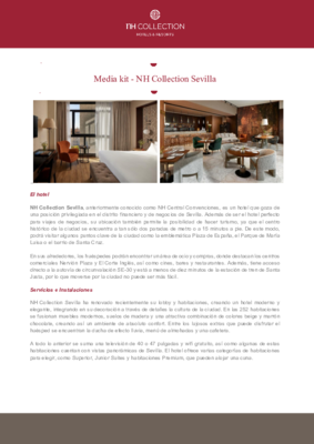Media kit_NH Collection Sevilla_ESP