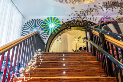 NH_Collection_Eurobuilding_Restaurant_Diverxo_Stairs