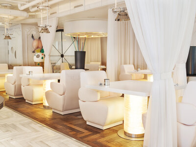 NH_Collection_Eurobuilding_Restaurant_Diverxo_Tables_Setup_Lateral_Shoot