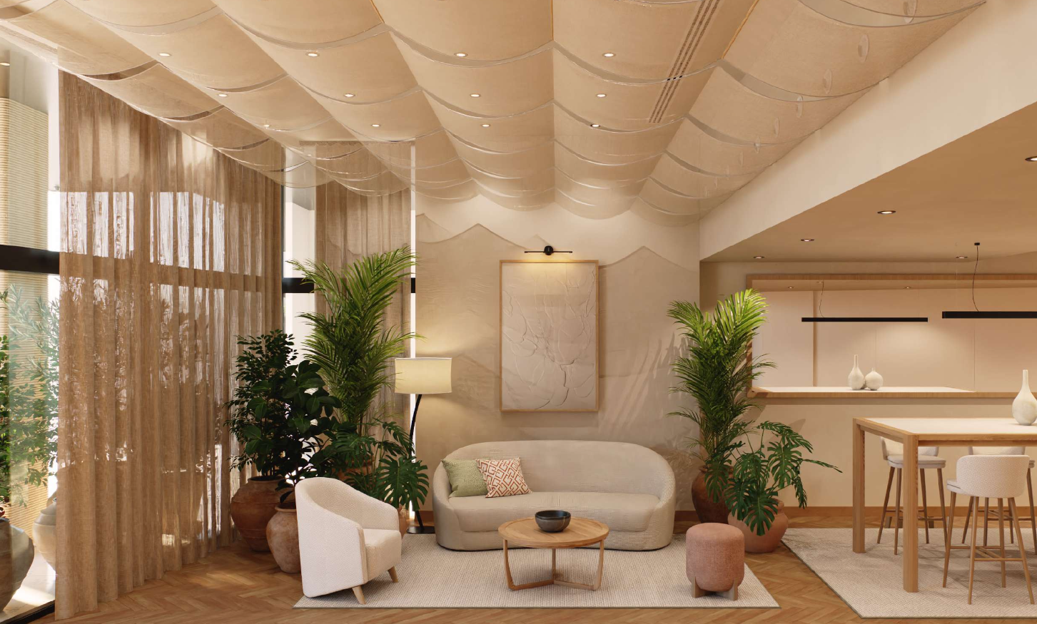 Lobby - NH Barcelona.png